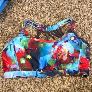TieDye Cross Sports Bra